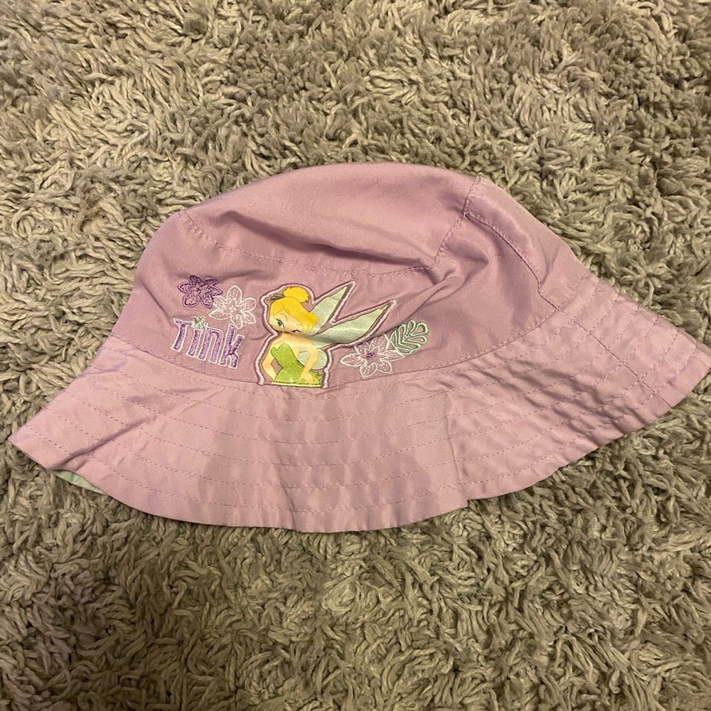 Tinker Bell reverse-able baby bucket hat